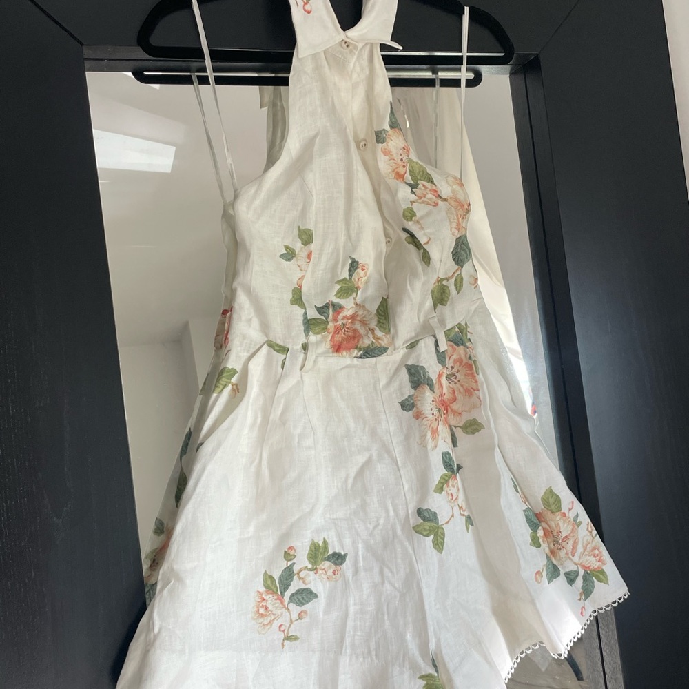 Zimmermann floral halter romper